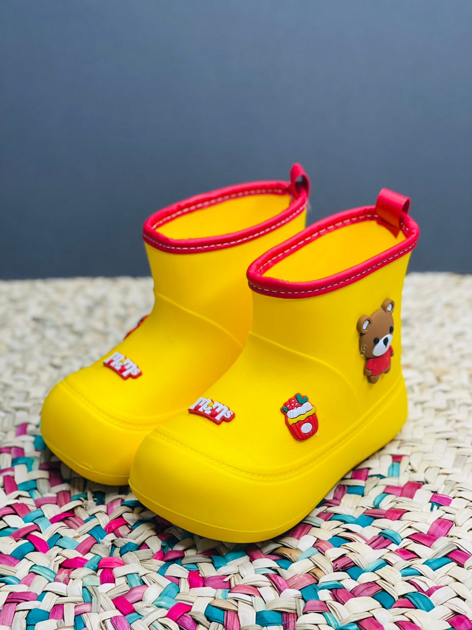 چکمه بچه گانه فانی بوت children boots خرسی