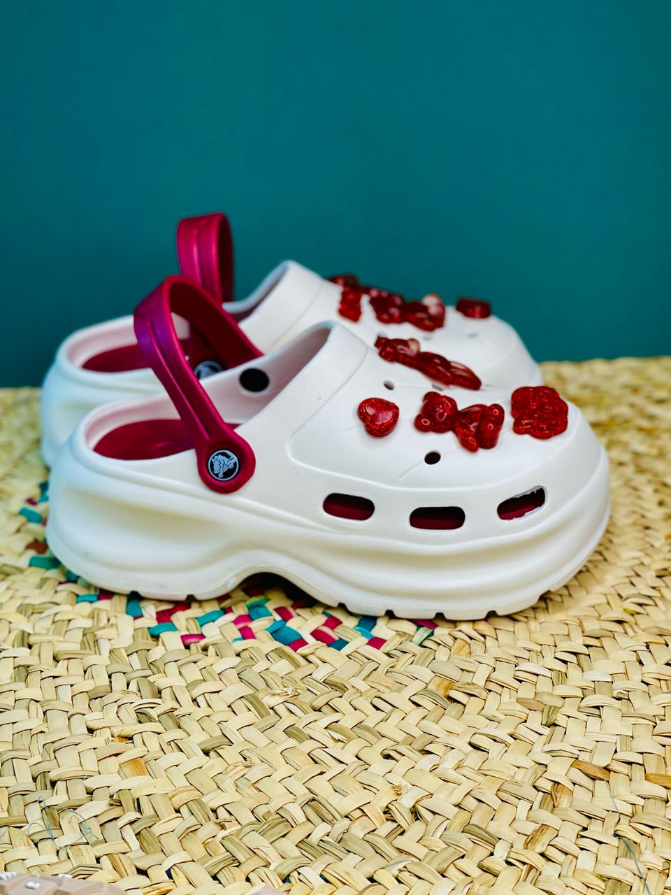 کراکس زنانه شاینی crocs