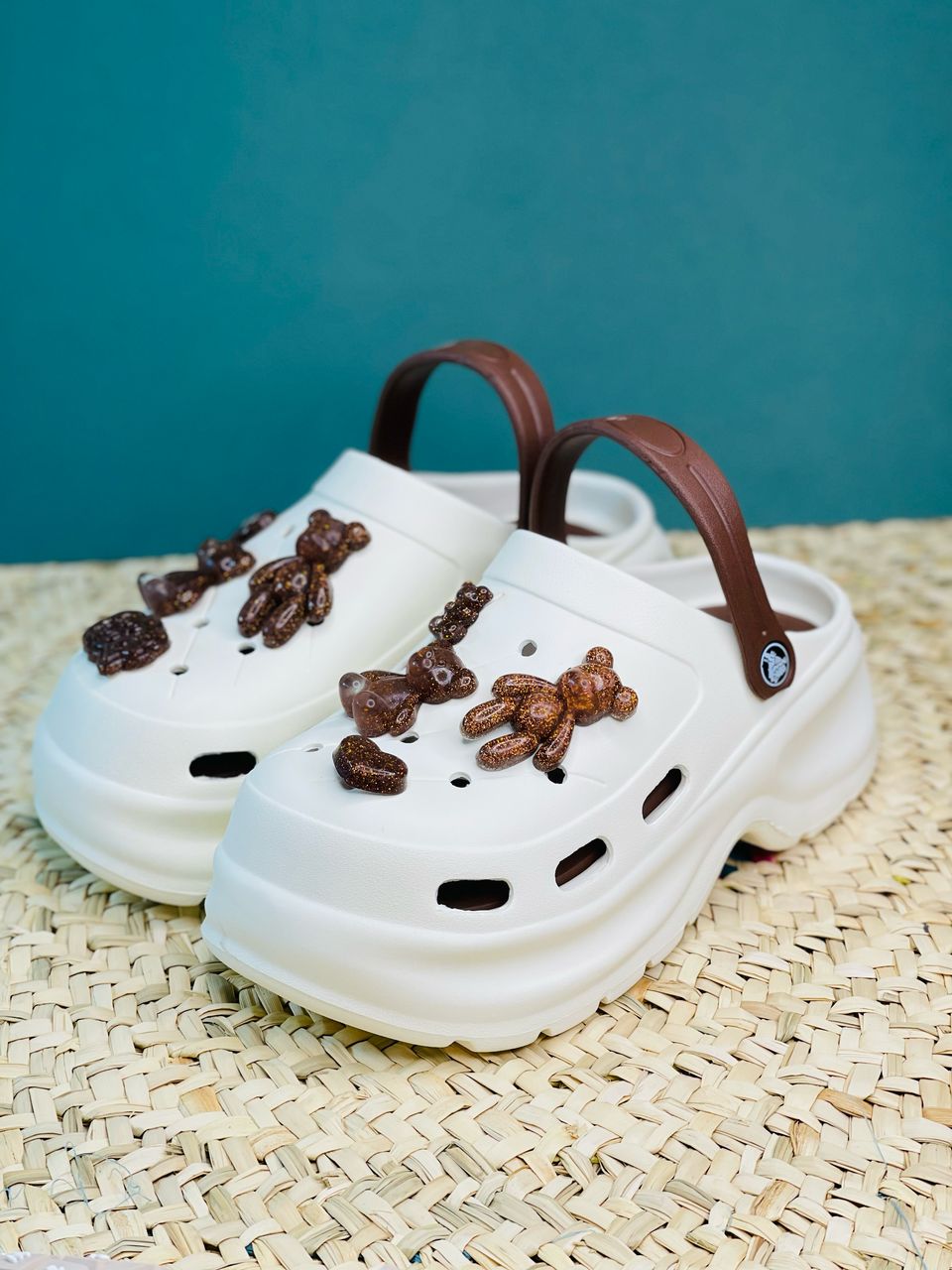 کراکس زنانه شاینی crocs