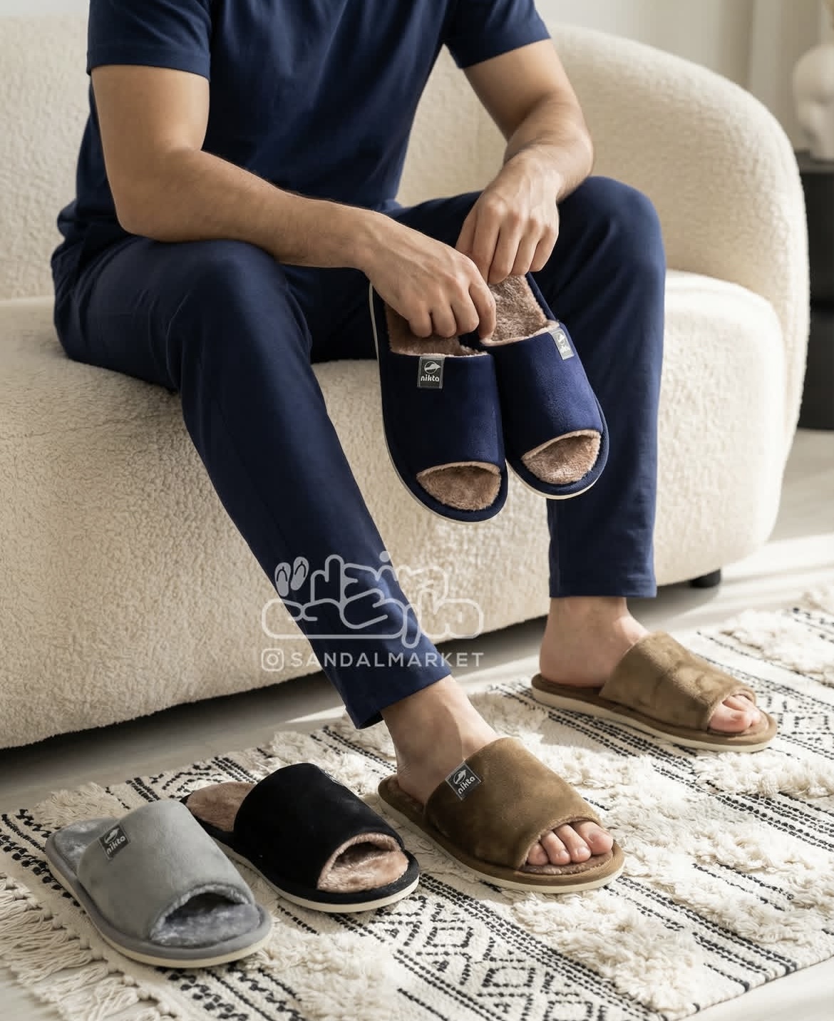 پاپوش مردانه ساده نيكتا